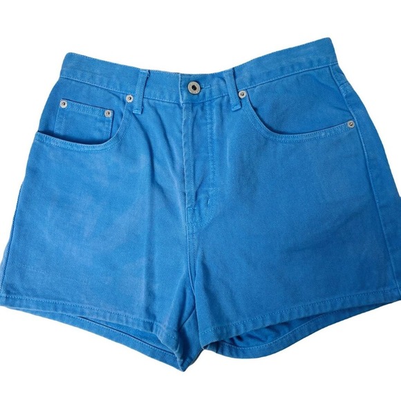 Guess Pants - Guess Women's Vintage High Rise Button Fly Denim Shorts Size 29